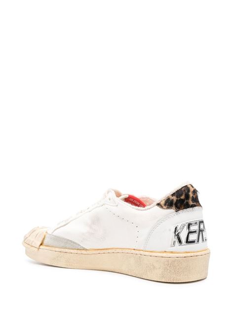 Sneakers ball star in bianco e beige Golden goose - donna GOLDEN GOOSE | GWF00351F00400315407